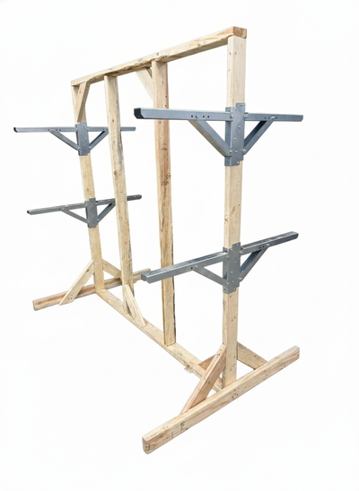 Stud Mount - DIY Shelving Kit - 8 arm pack, View more