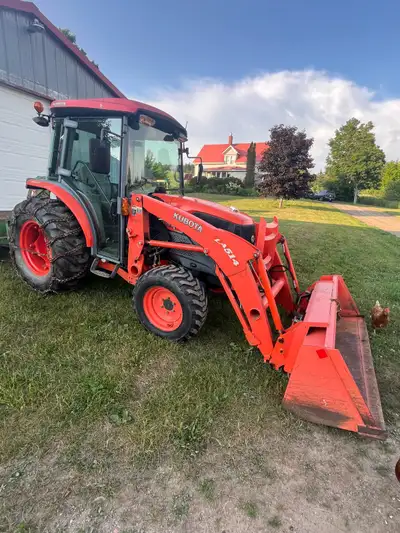 I'm selling my 42HP Kubota tractor, complete with a cozy cab and several useful attachments. This ma...