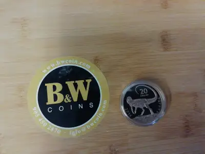 2014 Royal Canadian Mint Scutellosaurus $20 Fine Silver Coin $85 The 2014 Royal Canadian Mint Canadi...