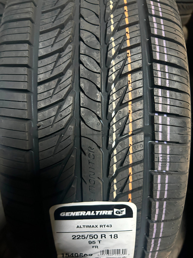 4 Brand New General Tire Altimax RT43 in 225/50/18 tires in Tires & Rims in Ottawa - Image 2