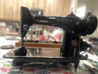 Singer 201-2 "Rolls Royce of sewing machine"