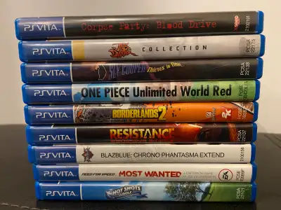 Games have been tested and work great! •Corpse Party: Blood Drive (reversible cover) $55 •Jak And Da...