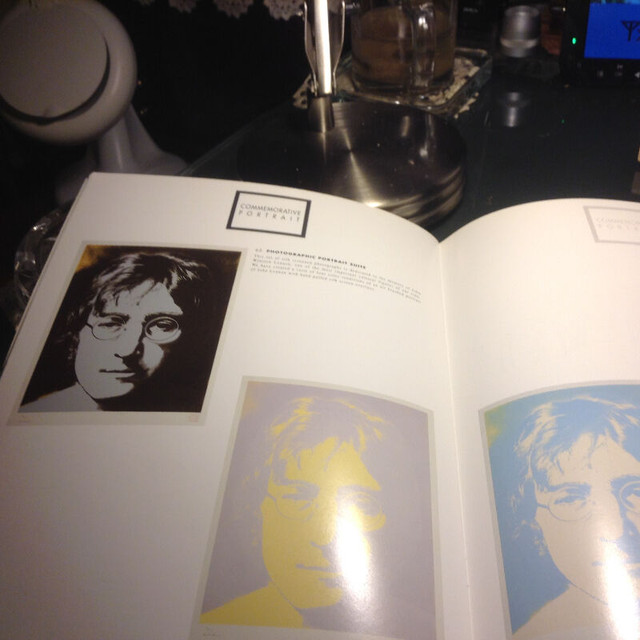 Collection of Papers and Book of the Exhibition John Lennon in Arts & Collectibles in Vancouver - Image 3