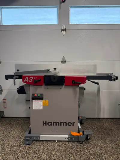 Felder/Hammer A3-31 Jointer/Planer - Silent Power Spiral Cutter, View more