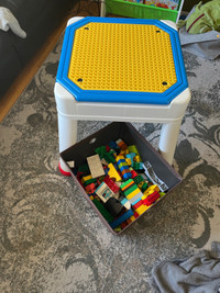 Duplo and table
