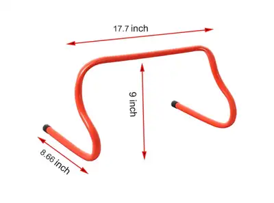 Enhance your agility and speed with this set of JDWG speed training hurdles! Perfect for athletes in...
