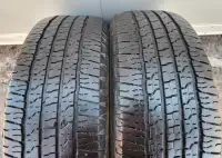 PAIR 265 70 17 GOODYEAR FORTITUDE - ALL SEASON TIRES - FORD F150