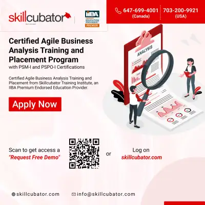 Certified Agile Business Analysis Training and Placement, View more