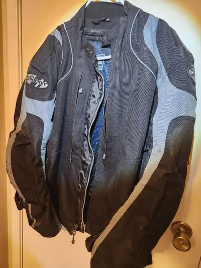 Joe Rocket Armour Jacket ($350) ICon Riding Boots ($250) Alpine Gloves ($90) Helmet ($300) Paid almo...