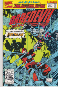 Marvel Comics - Daredevil - Annual #8 and #9 with Devourer card