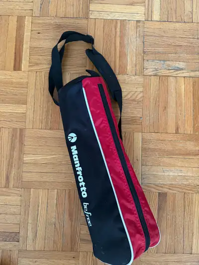 manfrotto be-free tripod., View more