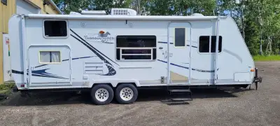 Owned for two years and sat in our yard the entire time. Not 100% certain on the mechanical conditio...