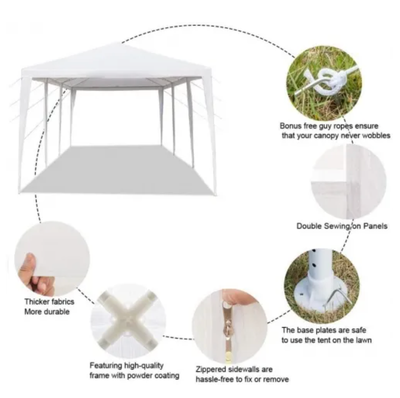 Patio Tent 10x30ft $140, View more