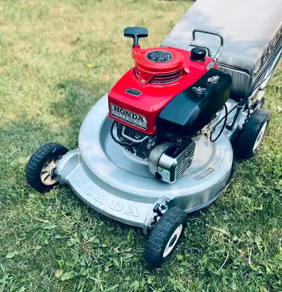 Honda self propelled lawn mower, View more