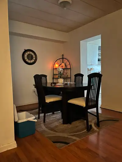 One bedroom available Aug 1st 800$ a month.