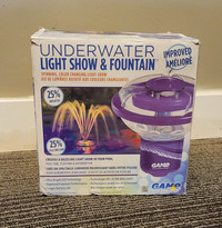Floating Pool Underwater Lightshow & Fountain