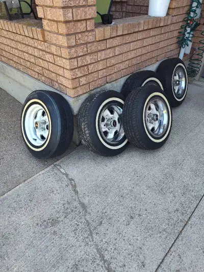 Oldsmobile Cutlass Rims/tires. Rims are all 14 inch. $250 OBO.