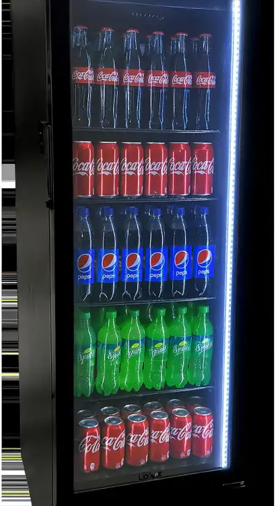 17-Inch Glass Door Refrigerators With Lock, View more