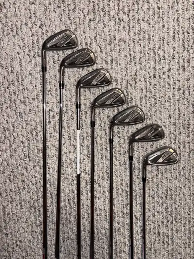 TaylorMade SIM 2 Iron Set 5-PW,AW - Left Hand - Stiff Flex, View more
