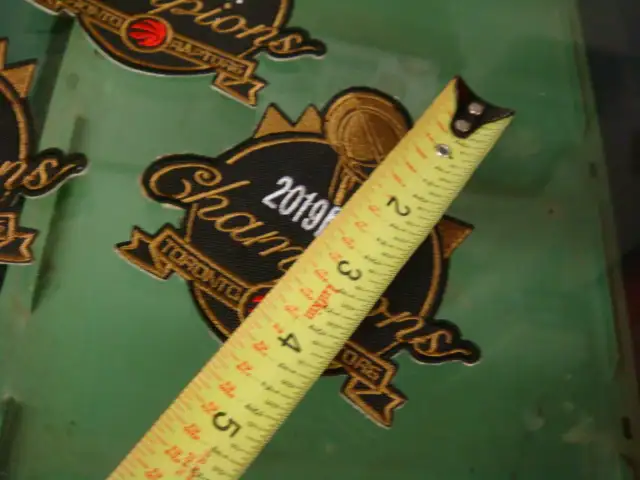 2019 NBA Basketball Toronto Raptors Champions Patches in Arts & Collectibles in Brantford - Image 8