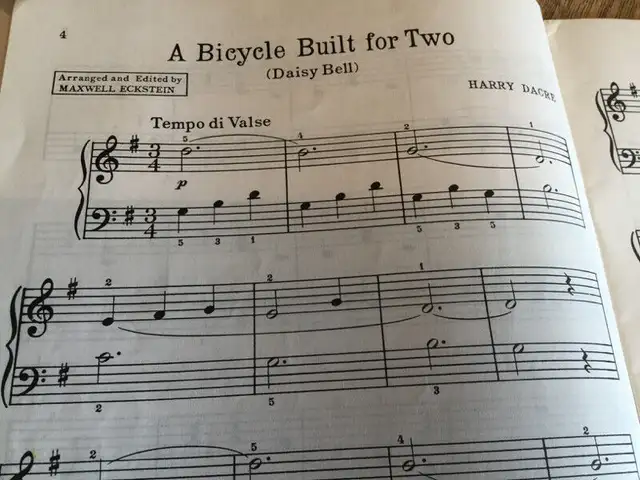 Vintage PIANO  15 Compositions  par maxwell Eckstein in Other in Laval / North Shore - Image 6