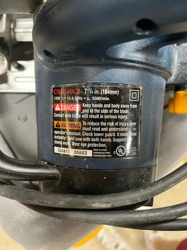 Ryobi circular saw in Power Tools in Mississauga / Peel Region - Image 4