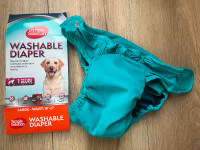 Washable dog diaper