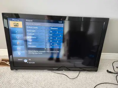 42 inch Panasonic Vierra plasma, View more