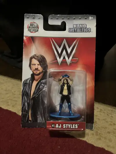 AJ Styles Nano Metal Figs, View more