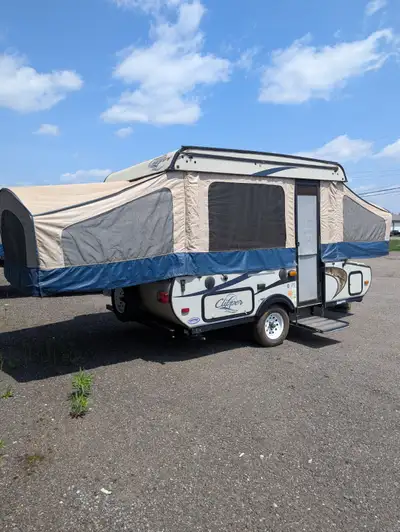 2013 Clipper Tent trailer in good condition, sleeps 4 to 6 people.