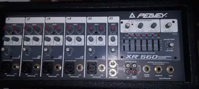 Peavey XR560 Powered Mixer, View more