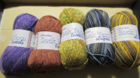 Herrschners Sock Yarn - Tweed and Stripes