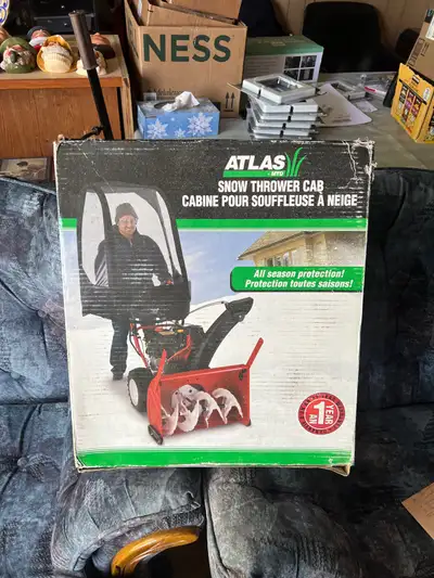 Atlas full snowblower cab, View more