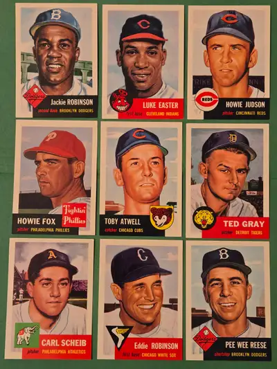 ** 1991 TOPPS BASEBALL ARCHIVES - THE ULTIMATE 1953 SERIES CARDS, View more
