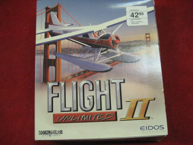 FLIGHT UNLIMITED  II PC GAME WINDOWS 95- 98 JEUX  SIM dans Jeux pour PC  à Ville de Montréal