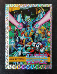1992 Wizard Promo #6 Marc Silvestri's CYBER FORCE PRISM NM -MT.