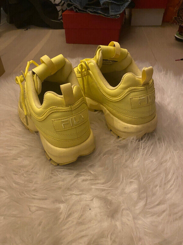 FILA Sneakers / Bright Yellow dans Femmes - Chaussures  à Ville de Montréal
