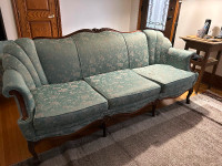 Antique Sofa and Armchair