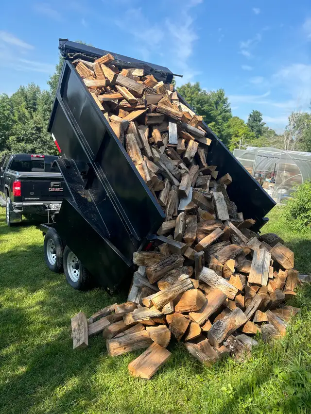 dry hardwood firewood 