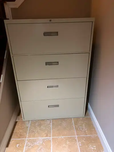Lateral Steel Filing Cabinet Excellent condition, View more