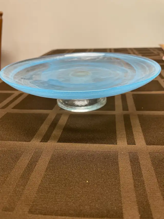 Art Glass Cake Stand