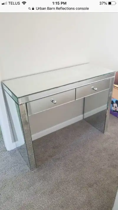 Urban Barn Reflections Console Brand New Condition, View more