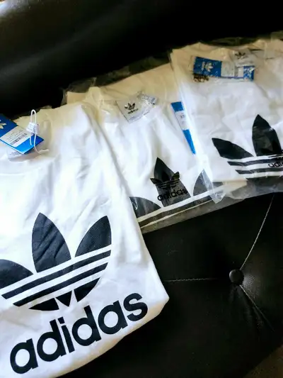 Brand New Men's Adidas t-shirt Size Small 3 available each $24 Firm