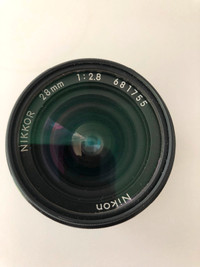 Nikkor 28 mm F 2.8 Ai-s lens