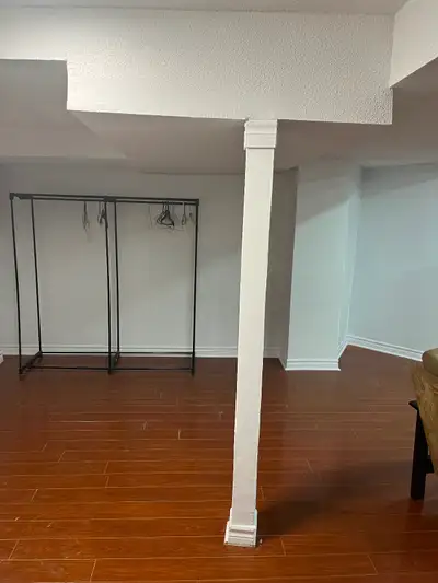 One large bedroom party furnished, private entry , work space open kitchen office area Available imm...