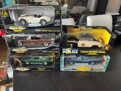 ERTL Collectibles American Muscle 1:18 scale diecast model cars . Price is $100 each