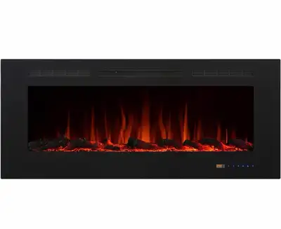 Valuxhome 50 Inches Electric Fireplace Insert with Remote, View more