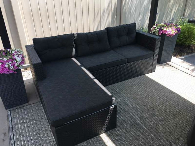 ORLEANS - LIKE NEW!  Outdoor Patio Sectional in Patio & Garden Furniture in Ottawa - Image 2