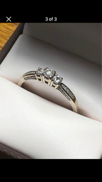 Diamond engagement ring, 