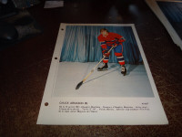 Montreal canadiens hockey club dernieres heures # 8 chuck arnaso
